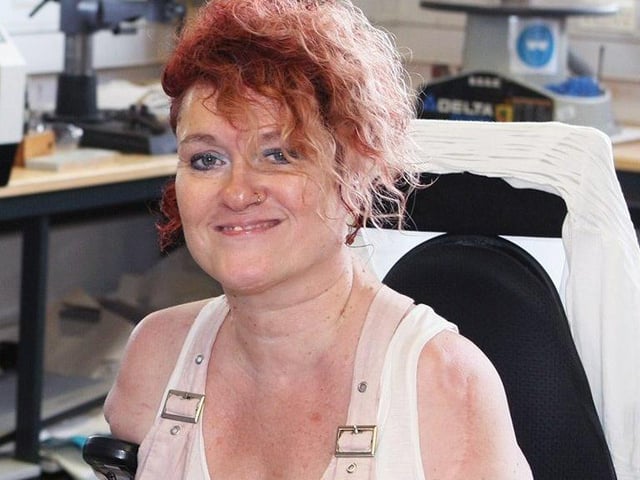 Alison Lapper MBE is an artist who lives in the Worthing area. She has a first-class honours degree in fine art from the University of Brighton, which also awarded her an honorary doctorate in 2014. She was the subject of Marc Quinn's sculpture 'Alison Lapper Pregnant', which was displayed on the Fourth Plinth in Trafalgar Square from September, 2005, until 2007.