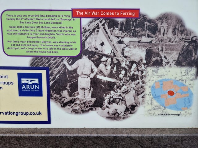 The story behind a West Sussex pillbox which is one of the best preserved nationally from the Second World War is told on a new information board on Ferring seafront