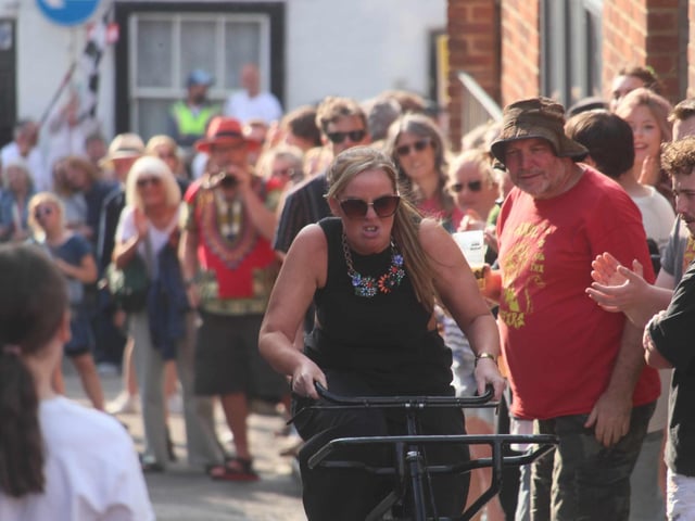 Hastings Old Town Carnival Week 2025: Bike Race. Photo by Roberts Photographic.