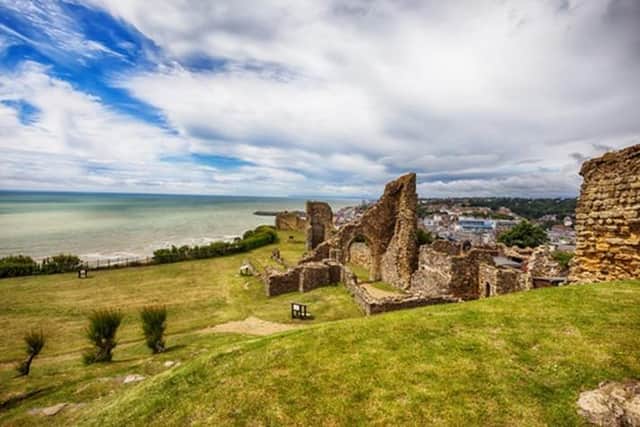 Hastings Borough Council has admitted that the castle, despite being a historical landmark, currently offers a poor visitor experience, attracting only around 30,000 visitors a year before the pandemic struck. Picture from Hastings Borough Council's Twitter.