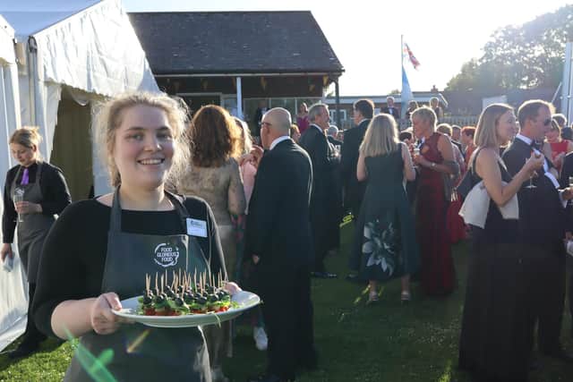Lara from Team Domenica at the Ditchling Charity Ball in June 2022