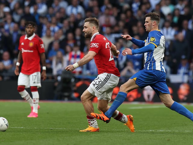 Played a great looping cross in the first half which found Casemiro - who could have broken the deadlock. He looked the stronger of the two centre-backs despite giving away the penalty.