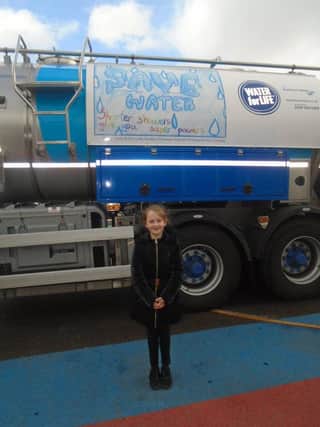 Water Tanker designs created by pupils of OLQOH, Crawley