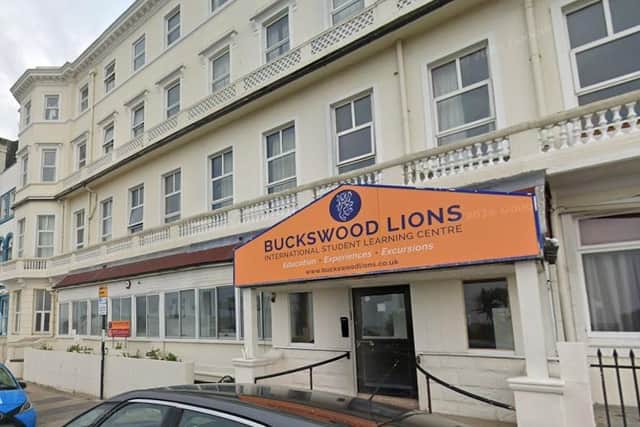 The former Chatsworth Hotel site in Hastings. Image taken in June 2025. Picture: Google