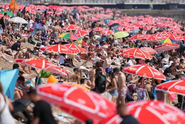 Brighton has ranked as the most loved beach in the UK, according to a new study. Picture: Eddie Mitchell