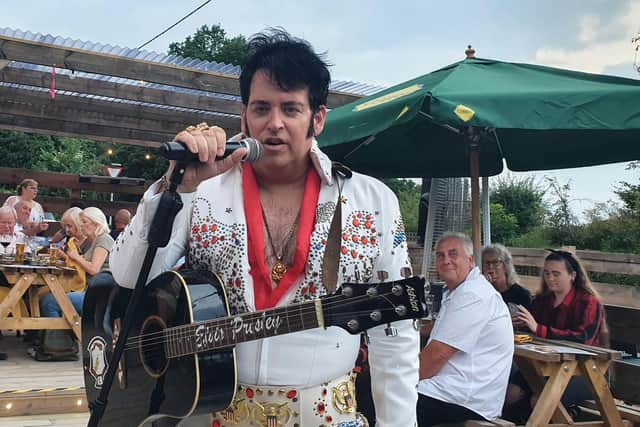 'Elvis' wows the crowds at the Hen and Chicken pub in Southwater
