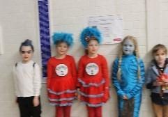 Some of the wonderful costumes for World Book Day at Chesswood Junior School