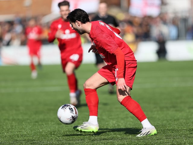 Worthing beat Maidstone in the National South play-off semi-final at a packed Woodside Road