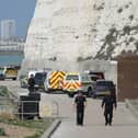 Officers responded to concerns for the welfare of a man who had been seen at the water’s edge on Rottingdean beach