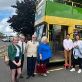 Caroline Ansell, MP for Eastbourne and Huw Merriman, MP for the Bexhill and Battle constituency recently joined a special heritage bus service. Picture: Caroline Ansell