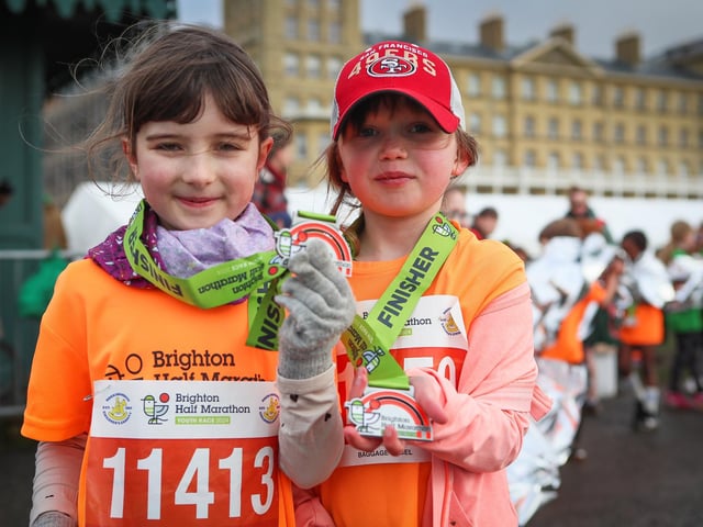 Scenes from the 2024 Brighton Half Marathon