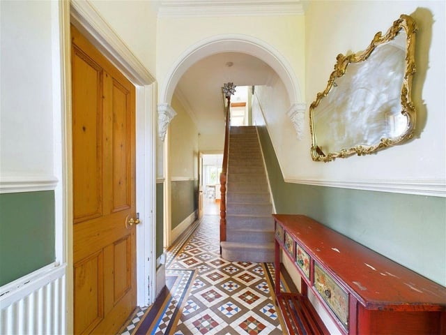 This charming four-bedroom period property is on the market with Jacobs Steel priced at £700,000. The agents say it is a delightful mid-terraced family home of a type that is rarely found, with a wealth of original features.