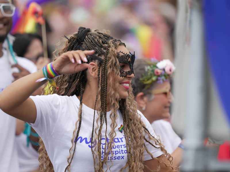 Scenes from Brighton & Hove Pride 2024 on Saturday, August 3