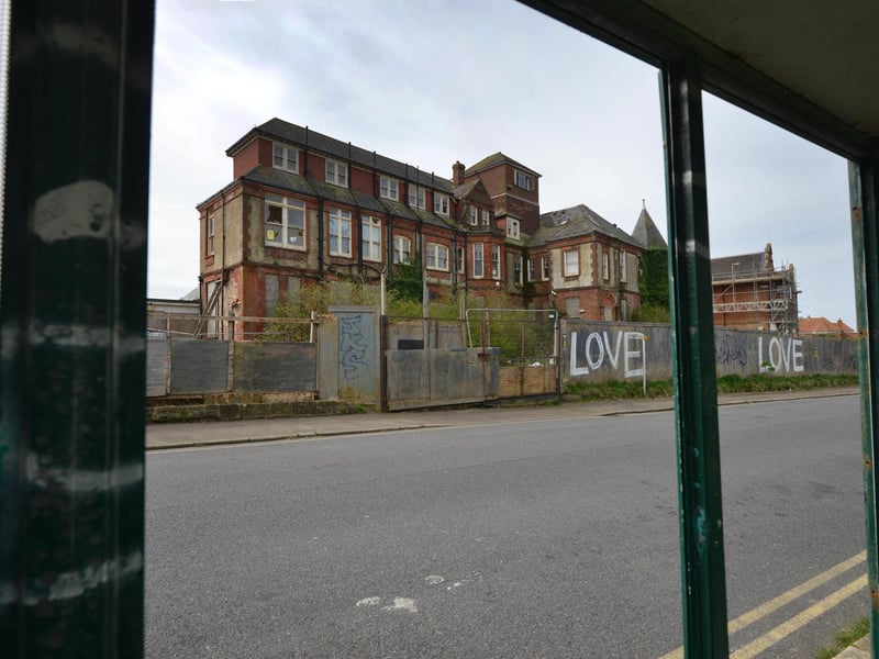 The old Eversfield Chest Hospital in West Hill Road, St Leonards.