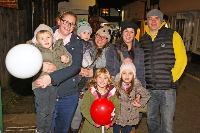 Midhurst Christmas lights switch on. Photo by Derek Martin Photography and Art.