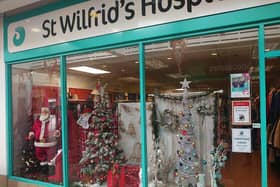 Window display from last year's competition winner - St Wilfrid's Hospice, Quintins Centre