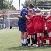 Crawley Town Community Foundation youngsters in Wickford