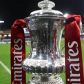 The Emirates FA Cup trophy. (Photo by Eddie Keogh/Getty Images)