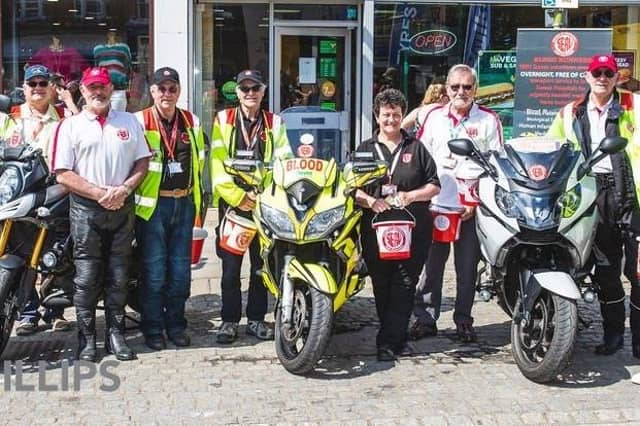 SERV Sussex is urgently raising funds to repair a blood bike recently damaged in a 'hit and run' collision in Southwick