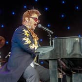 Jimmy Love as Elton John at Eastbourne Bandstand. Photo by Graham Huntley