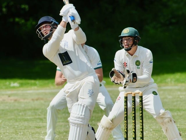 Action from Goring CC's win at Chippingdale in the Sussex Cricket League Division 4 West