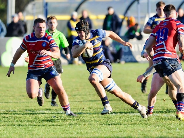 Action from Worthing Raiders v Tonbridge Juddians in National two east