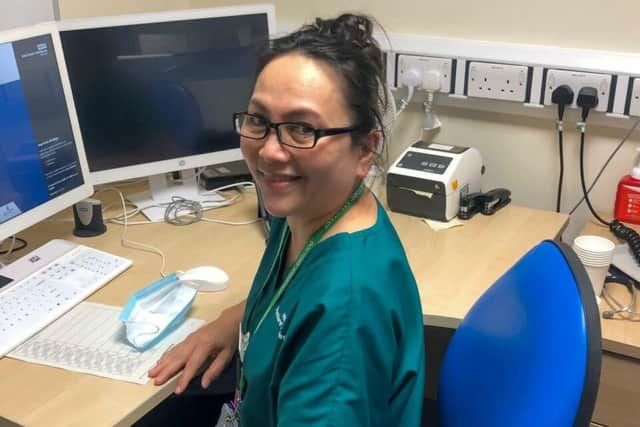 Day in the life of a doctor’s assistant in Eastbourne – Helen Wilkins (photo from East Sussex Healthcare NHS Trust)