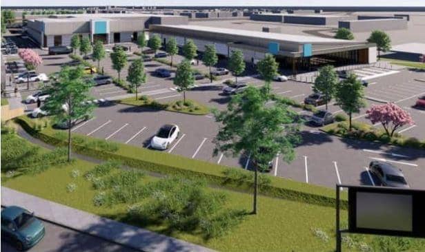 How the new retail park at Broadbridge Heath, near Horsham, could look