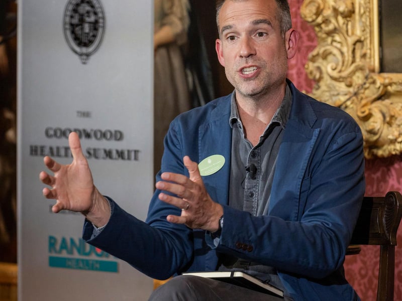 Dr Chris van Tulleken will host the Goodwood Health Summit 2025, which will be livestreamed from Goodwood House