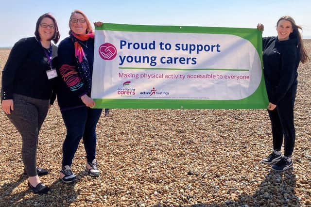 Active Hastings and Care for the Carers launch their young carers campaign
