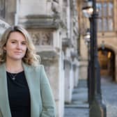 Jess Brown-Fuller MP outside Parliament