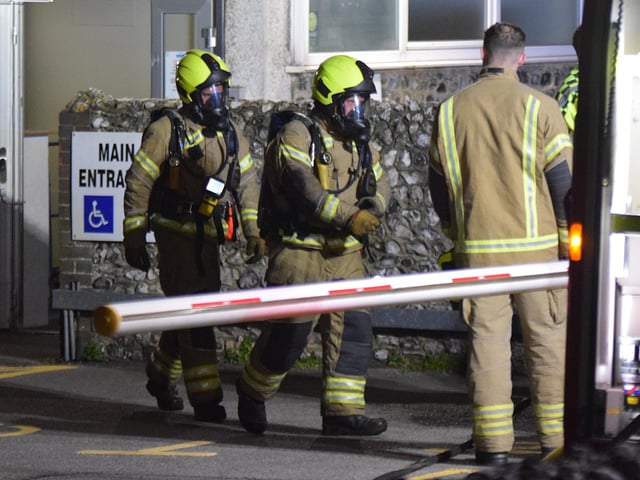 There were ‘no reports of casualties’ at an ‘accidental fire’ on the second floor of a commercial building in Eastbourne, East Sussex Fire & Rescue Service have confirmed.