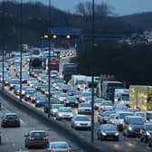 Officers were called to the M25 following a collision between an HGV and a road sweeper between J6 and J5 anticlockwise. Picture by Peter Macdiarmid/Getty Images