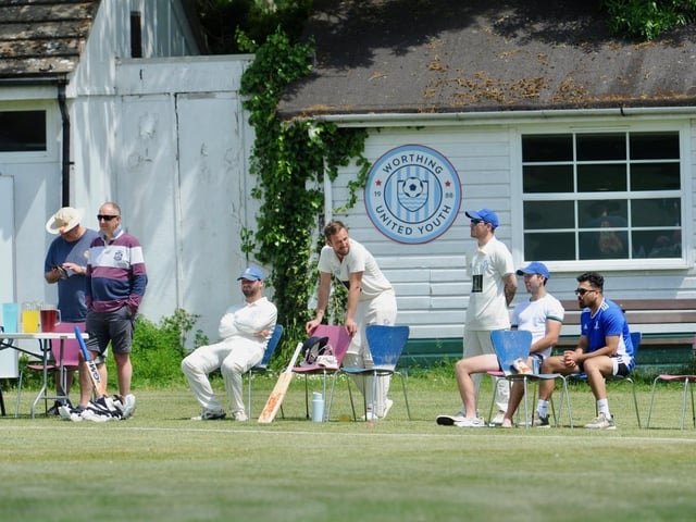 Action from Goring CC's win at Chippingdale in the Sussex Cricket League Division 4 West