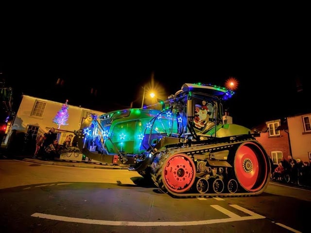 Alongside Central Chichester, the tractor run also passed through several surrounding villages.