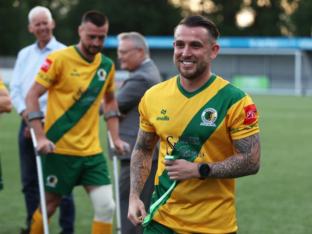 Natalie Mayhew's pictures of Horsham FC's Isthmian League title celebrations