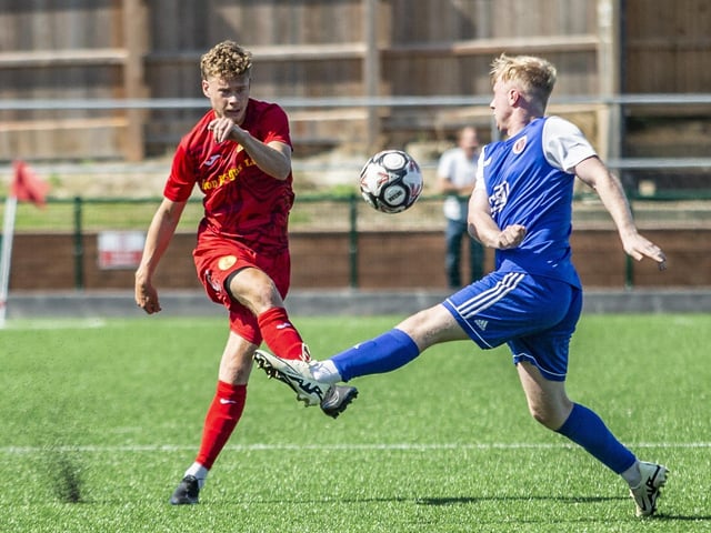 Newhaven v AFC Varndeanians in the SCFL premier