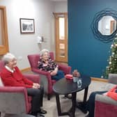 Residents and the local community enjoy a festive afternoon