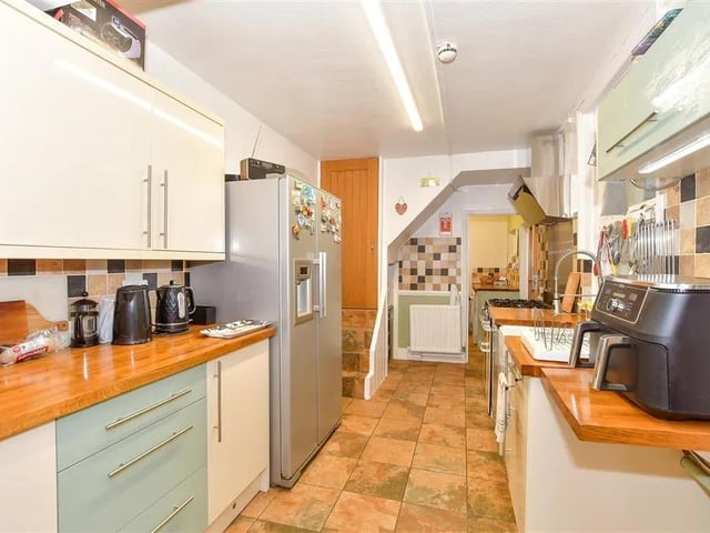 A look at the kitchen.