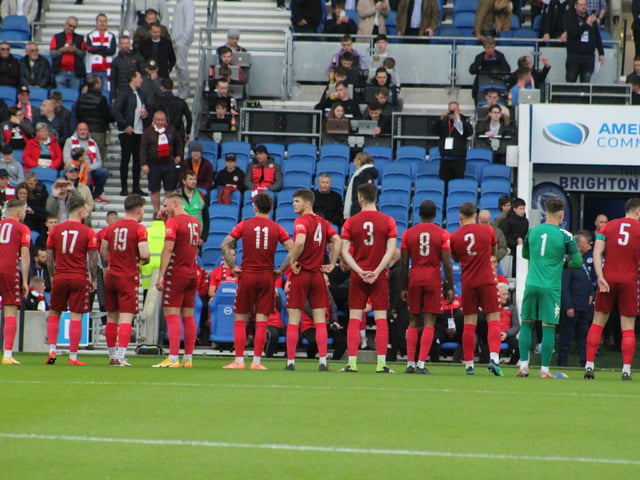 Brighton and Hove Albion v Worthing - Sussex Senior Challenge Cup final 2021/22 season. Picture by Cory Pickford