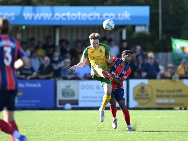 Horsham FC earned a well-deserved point against National League South leaders Dagenham & Redbridge at the Fusion Aviation Community Stadium on Saturday