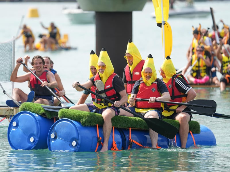 Shoreham Raft Race was held on August 15, 2026. Picture: Eddie Mitchell