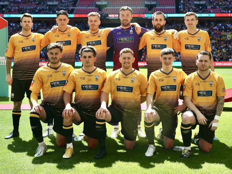 Littlehampton Town at Wembley for the 2022 FA Vase final