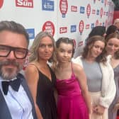 Horsham parents Antony and Annie Martin with Issy (16), Tilly (12) and Eve (19) after Issy was nominated for the Sun’s Young Hero award by her consultant