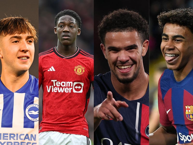 Brighton & Hove Albion’s Jack Hinshelwood (left) has been included in a list of the top 50 best wonderkids in world football.