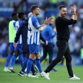 Brighton & Hove Albion are now one of the favourites to finish in the top four this season having moved into third place following Sunday’s win over Bournemouth. (Photo by Eddie Keogh/Getty Images)