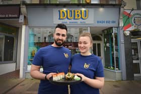 DUBU opens in Bexhill, which serves top quality sushi, burgers and tacos that are homemade. Owners Hamid Fayazipour and Elmira Bukhonka.