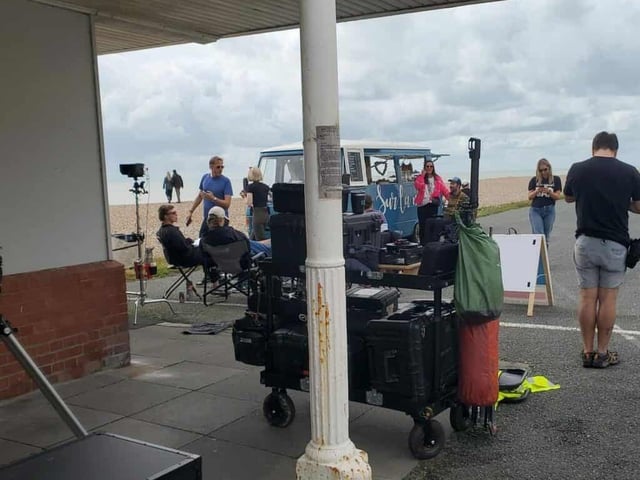 All of You is a American science fiction romantic drama film, which was shot in a number of Sussex locations – including Worthing seafront