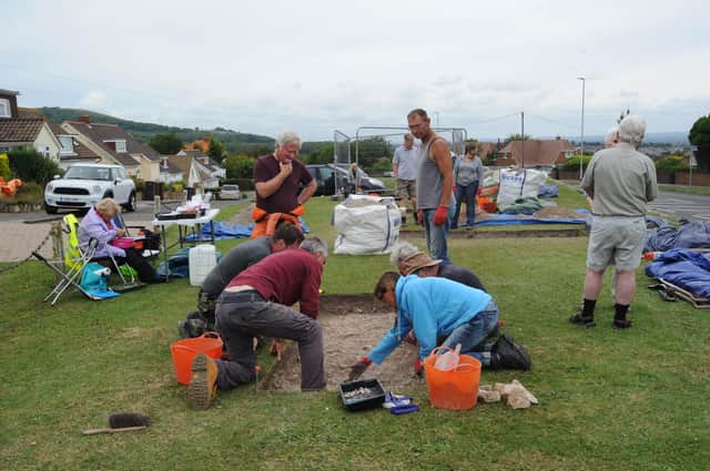 Eastbourne looking back: Burial ground reveals secrets in 2015 (photo by Jon Rigby)