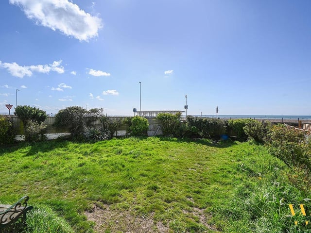 This five-bedroom detached house with direct views of Worthing beach has just come on the market with Warwick Baker at £649,950